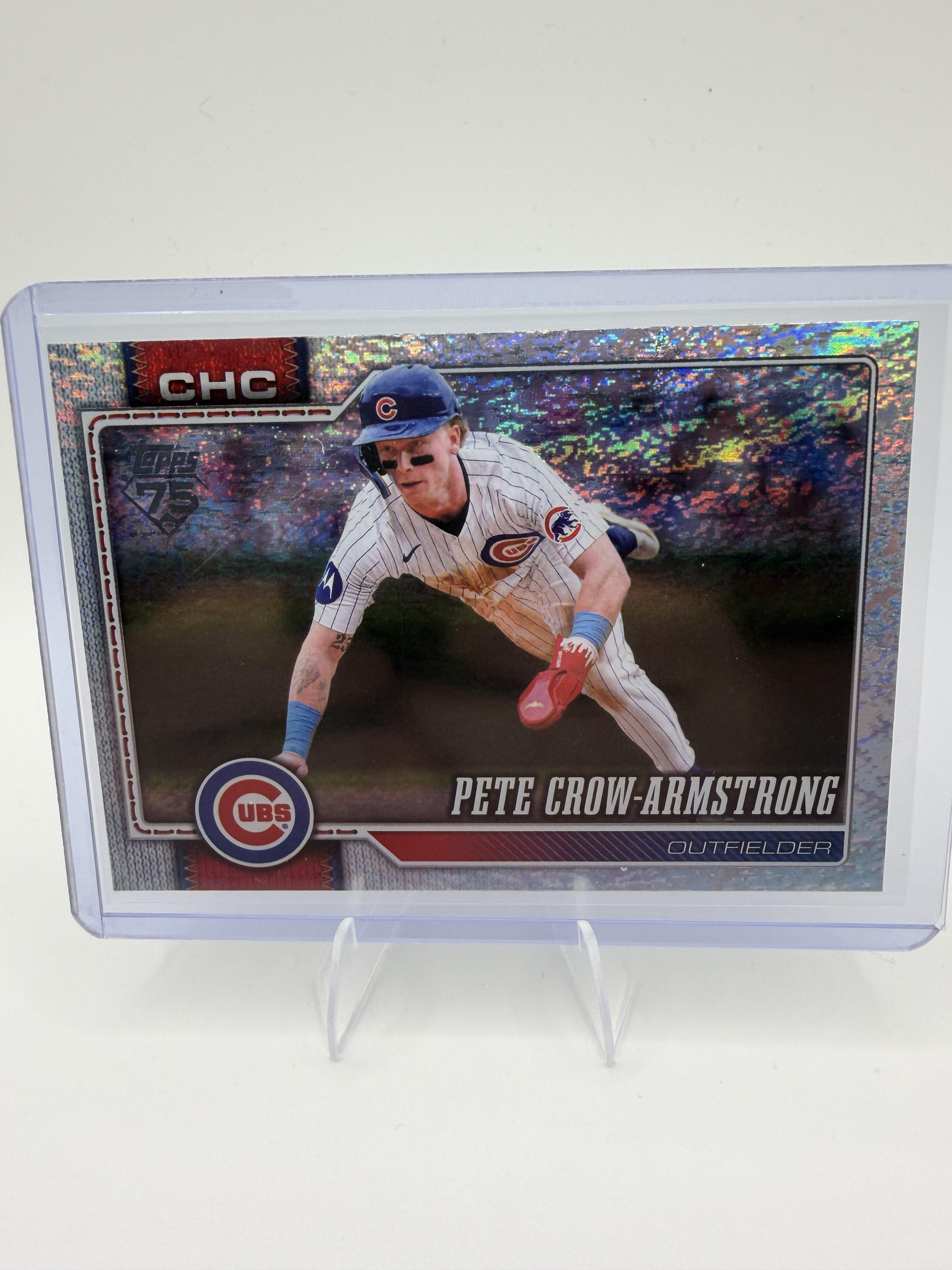 2026 Topps #196 Pete Crow-Armstrong Sandglitter