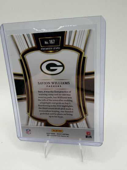 2025 Panini Select #167 Savion Williams