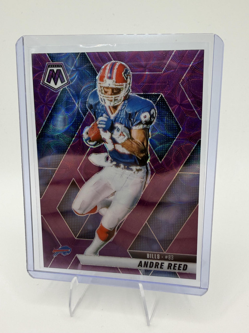 2025 Panini Mosaic #162 Andre Reed Purple Scope