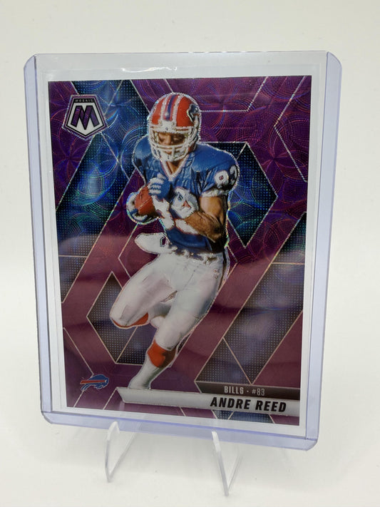 2025 Panini Mosaic #162 Andre Reed Purple Scope