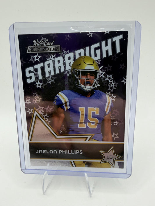 2021 Wild Card Alumination #SB-28 Jaelan Phillips Starbright Blue