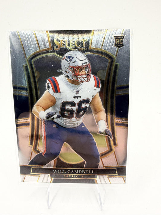 2025 Panini Select #179 Will Campbell