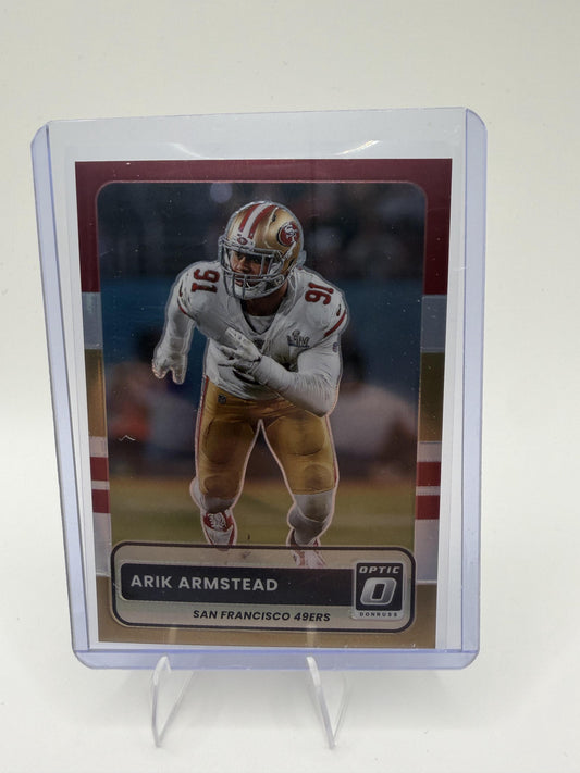 2025 Donruss Optic #23 Arik Armstead 2015 Retro