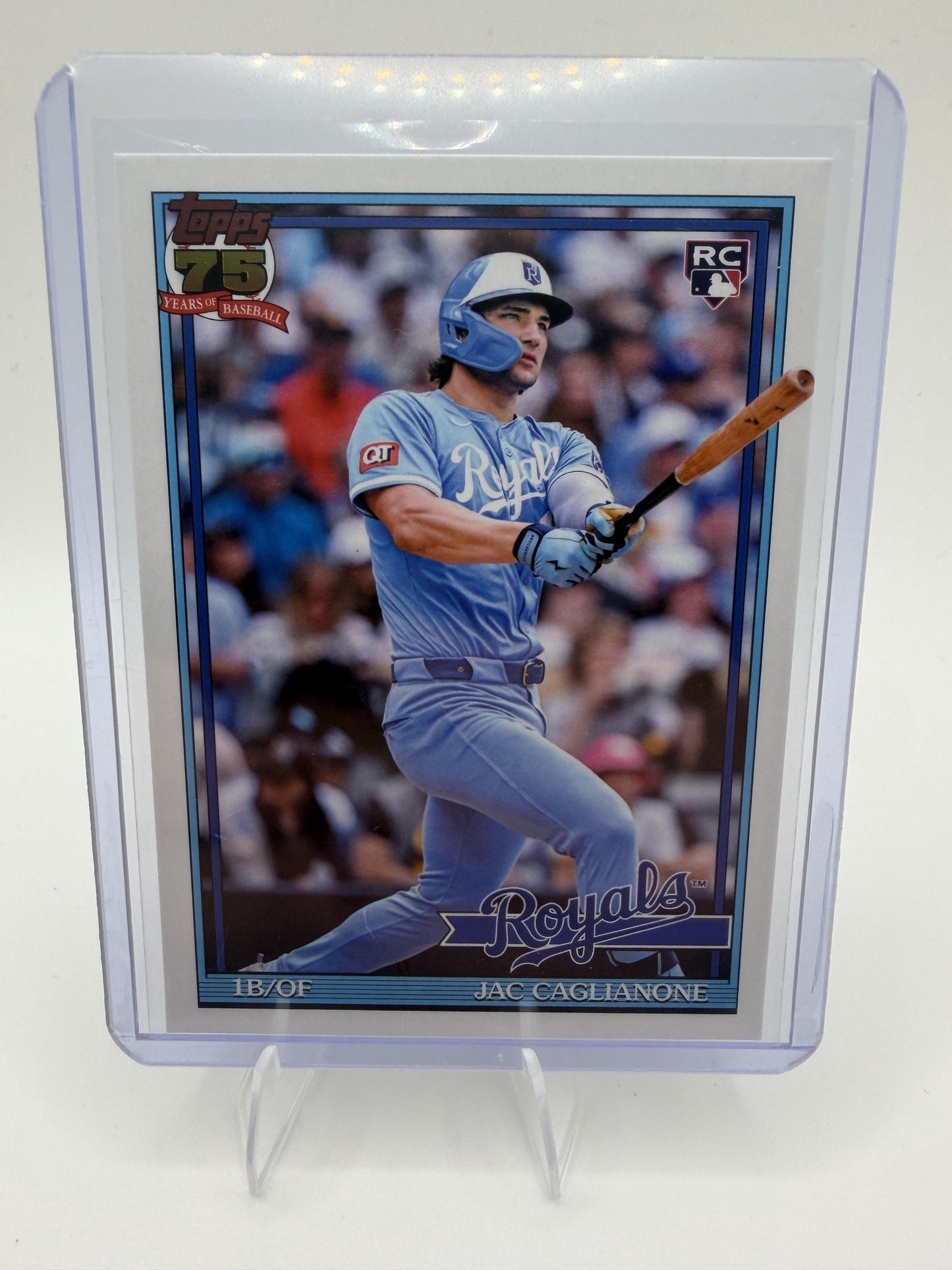 2026 Topps #T91-42 Jac Caglianone 1991 Topps Baseball 35th Anniversary Series 1