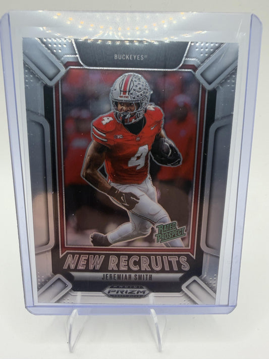 2025 Panini Prizm Draft Picks #25 Jeremiah Smith New Recruits