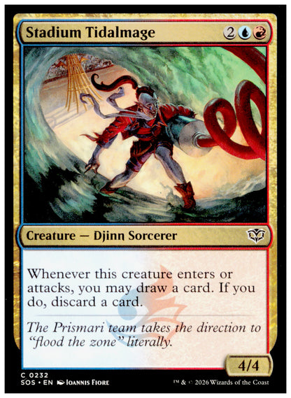 Stadium Tidalmage 0232 SOS 2026 MTG Djinn Sorcerer Secrets of Strixhaven