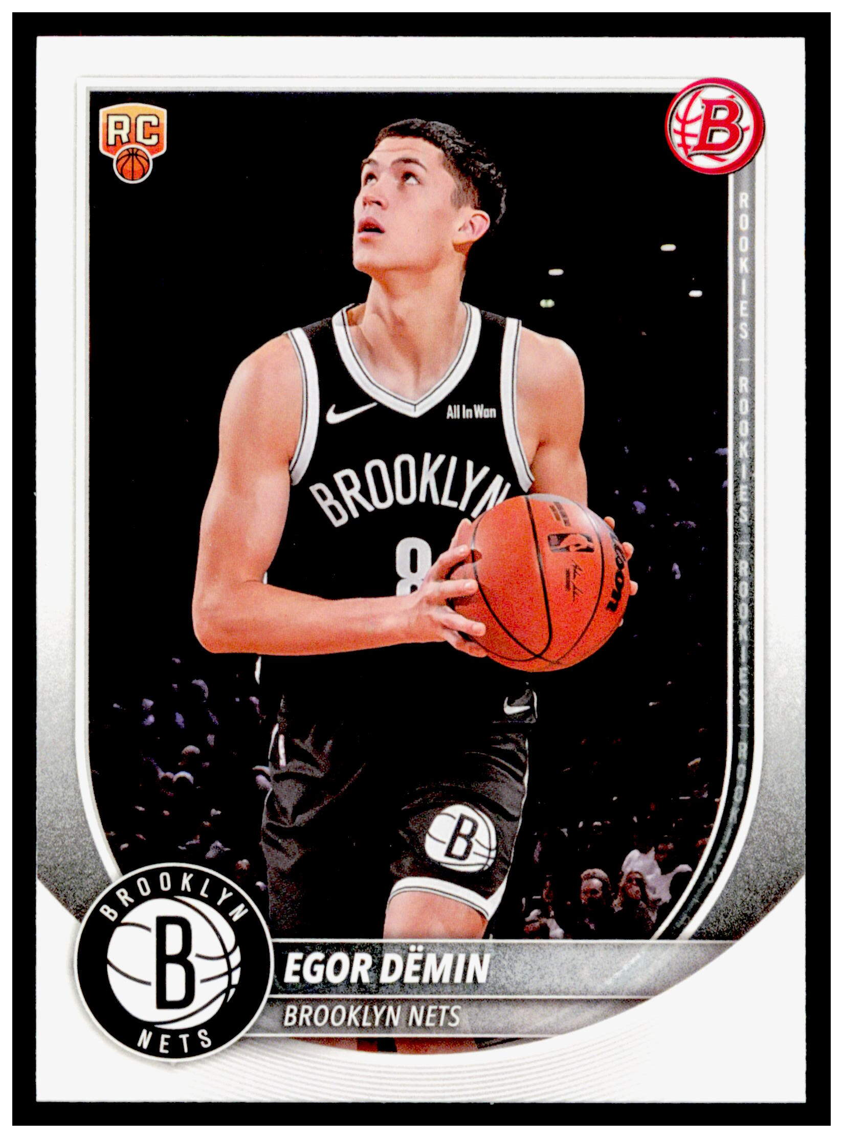 2025-26 Bowman #8 Egor Dëmin Rookie Card