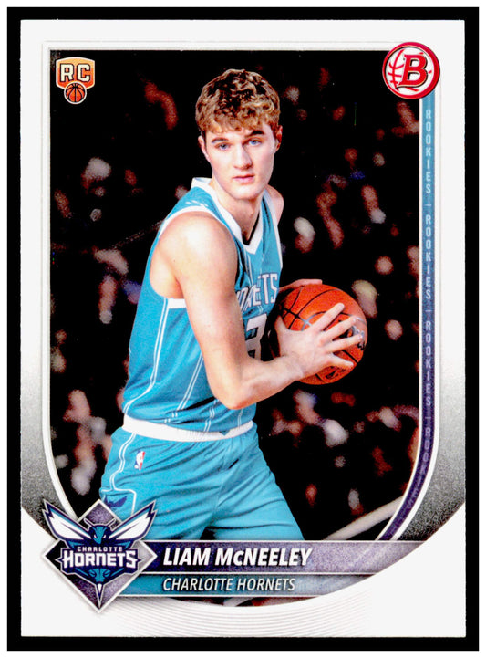 2025-26 Bowman #29 Liam McNeeley Card RC