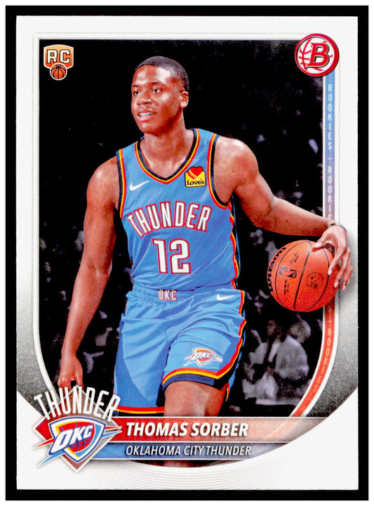 2025-26 Bowman #15 Thomas Sorber Rookie Card