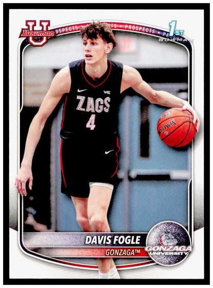 2025-26 Bowman #BPP-47 Davis Fogle Prospects