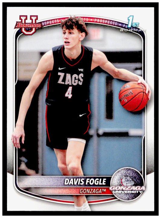 2025-26 Bowman #BPP-47 Davis Fogle Prospects