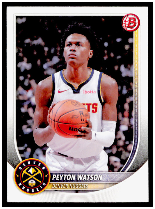 2025-26 Bowman #180 Peyton Watson Card