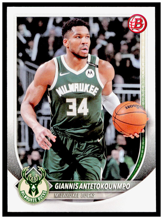 2025-26 Bowman #80 Giannis Antetokounmpo Card