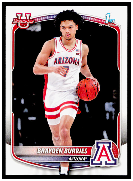 2025-26 Bowman #BPP-51 Brayden Burries Prospects