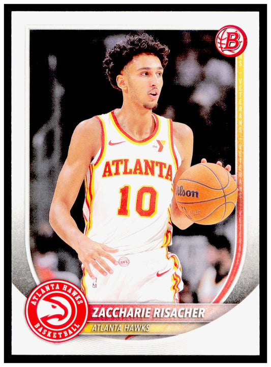 2025-26 Bowman #84 Zaccharie Risacher Card
