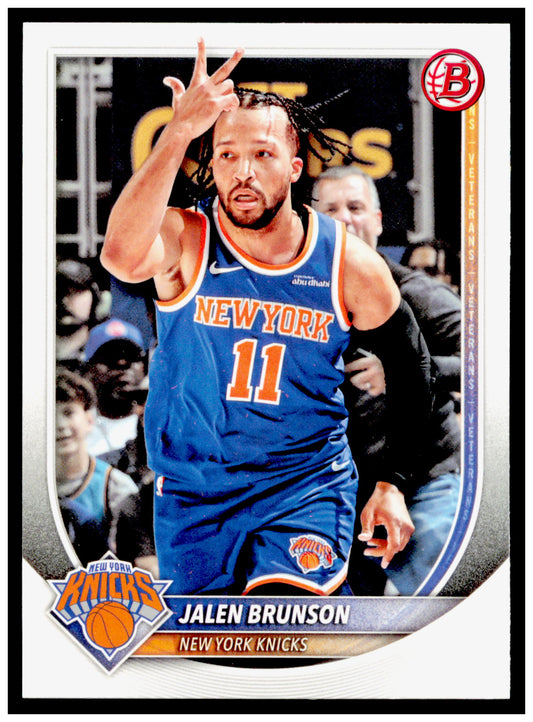 2025-26 Bowman #62 Jalen Brunson Card