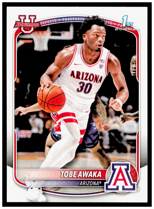 2025-26 Bowman #BPP-79 Tobe Awaka Prospects Card