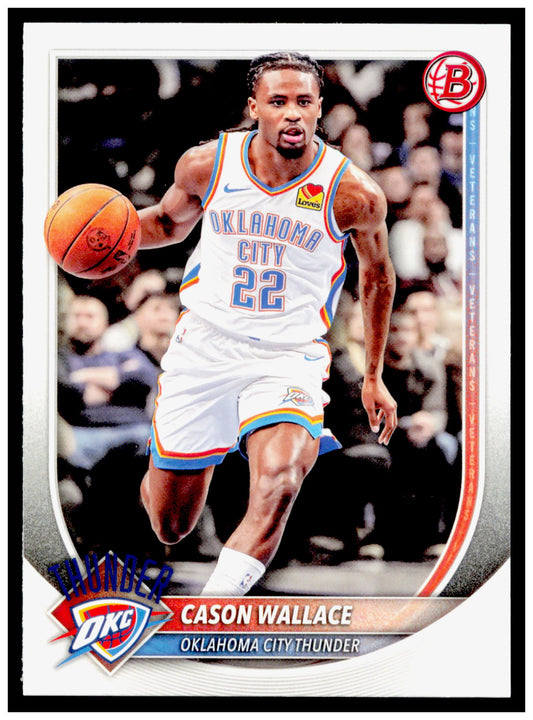 2025-26 Bowman #185 Cason Wallace Card