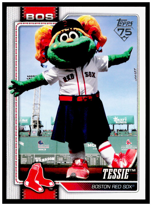 2026 Topps Tessie Card Mascots Boston Red Sox #M-26