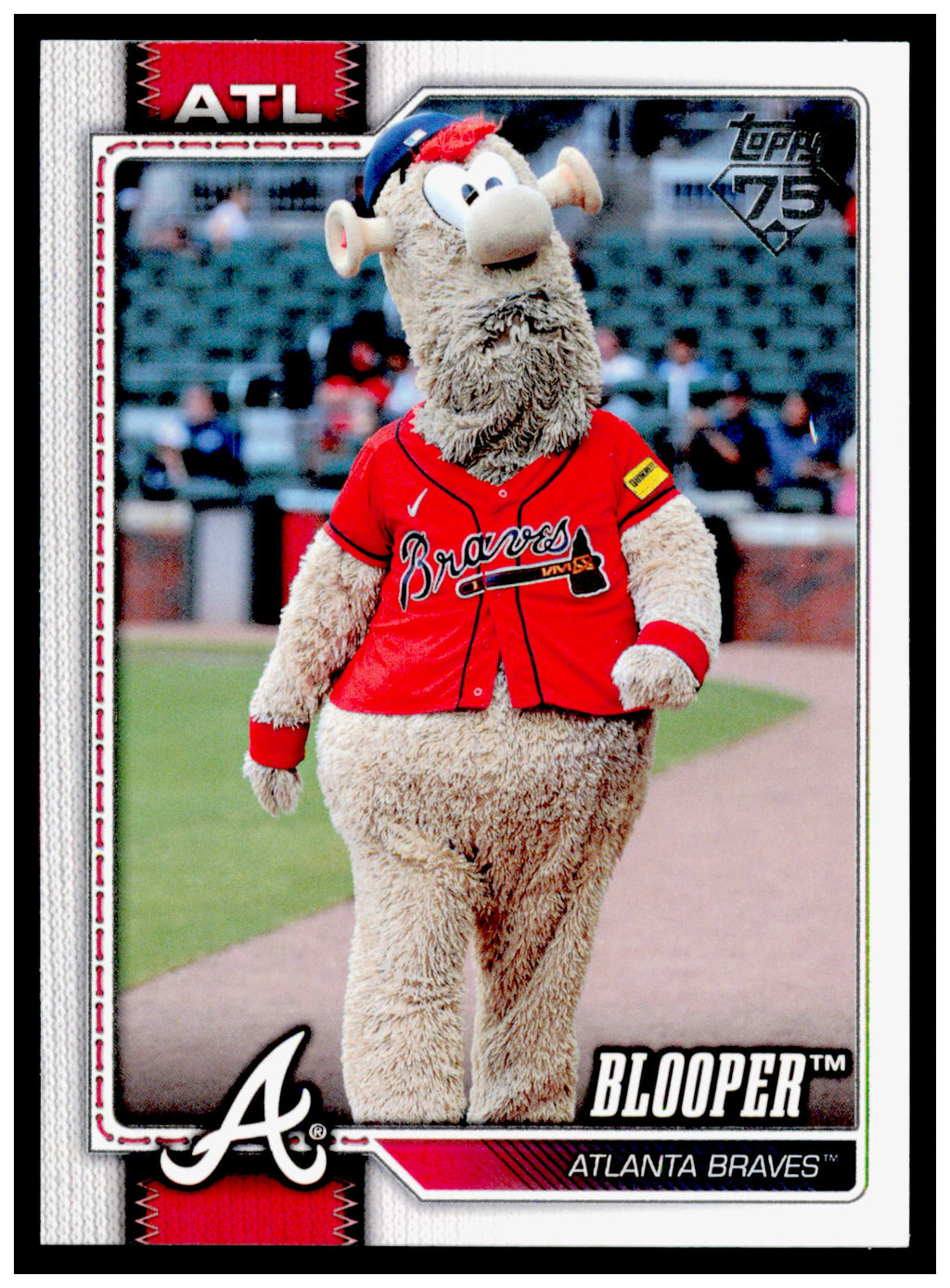 2026 Topps Blooper Card Mascots Atlanta Braves #M-23