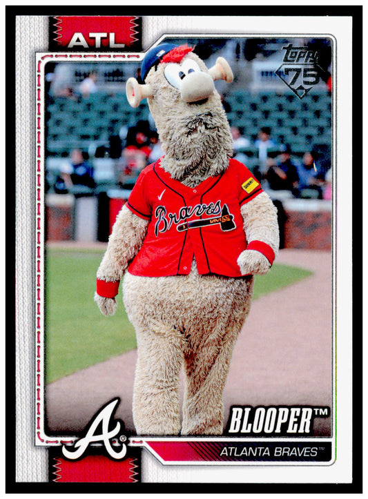 2026 Topps Blooper Card Mascots Atlanta Braves #M-23