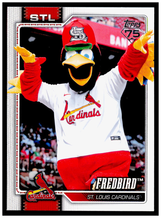 2026 Topps Fredbird Card Mascots St. Louis Cardinals #M-21