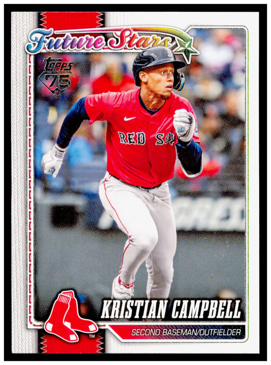 2026 Topps Kristian Campbell Card Boston Red Sox #125