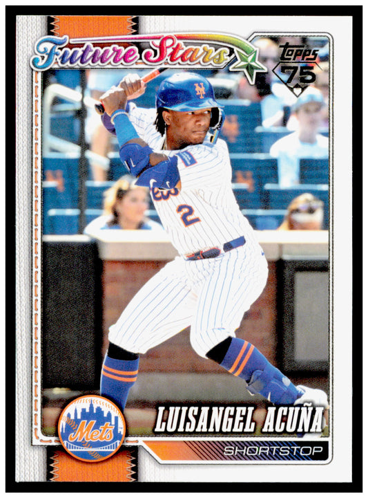 2026 Topps Luisangel Acuña Card New York Mets #275