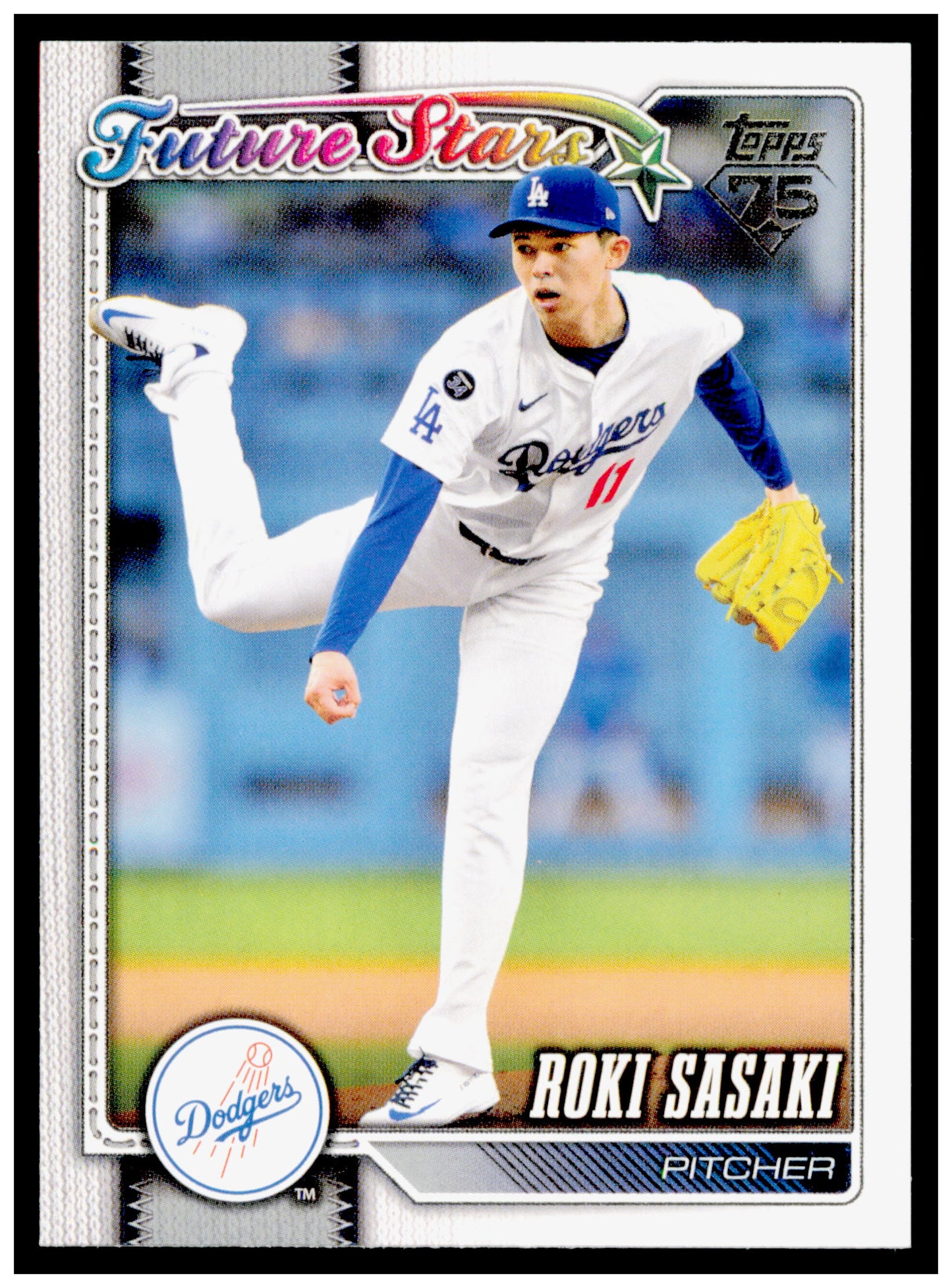 2026 Topps Roki Sasaki Card Los Angeles Dodgers #66