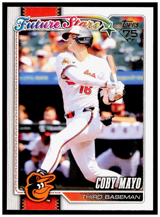 2026 Topps Coby Mayo Card Baltimore Orioles #72