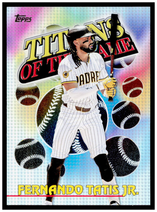 2026 Topps Fernando Tatis Jr. Card Titans of the Game San Diego Padres #TOG-19
