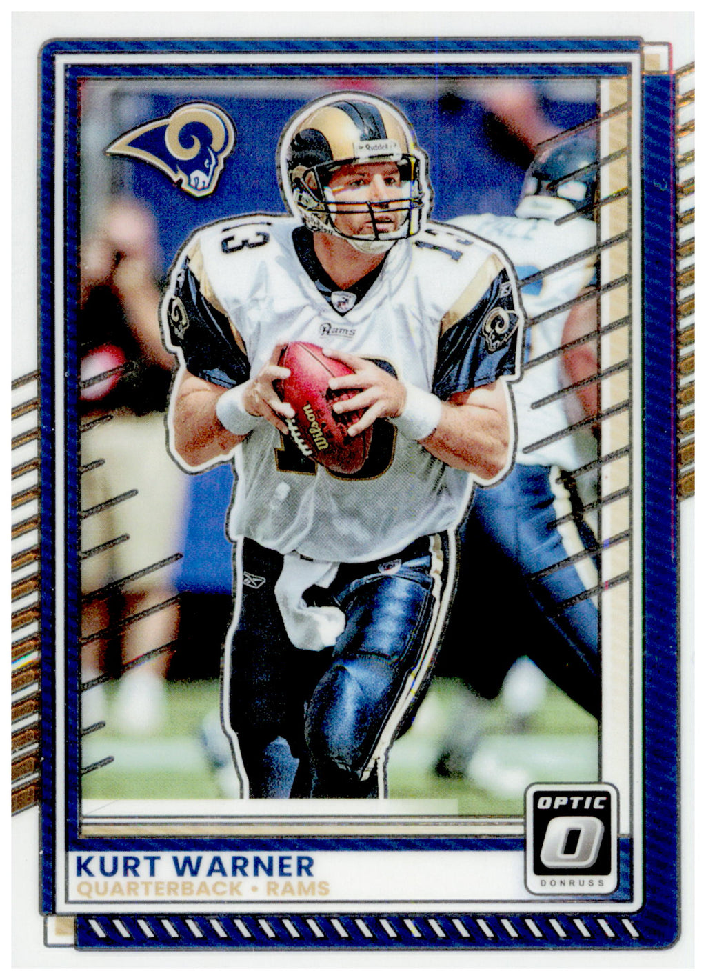 2025 Donruss Optic Kurt Warner Card St. Louis Rams #27