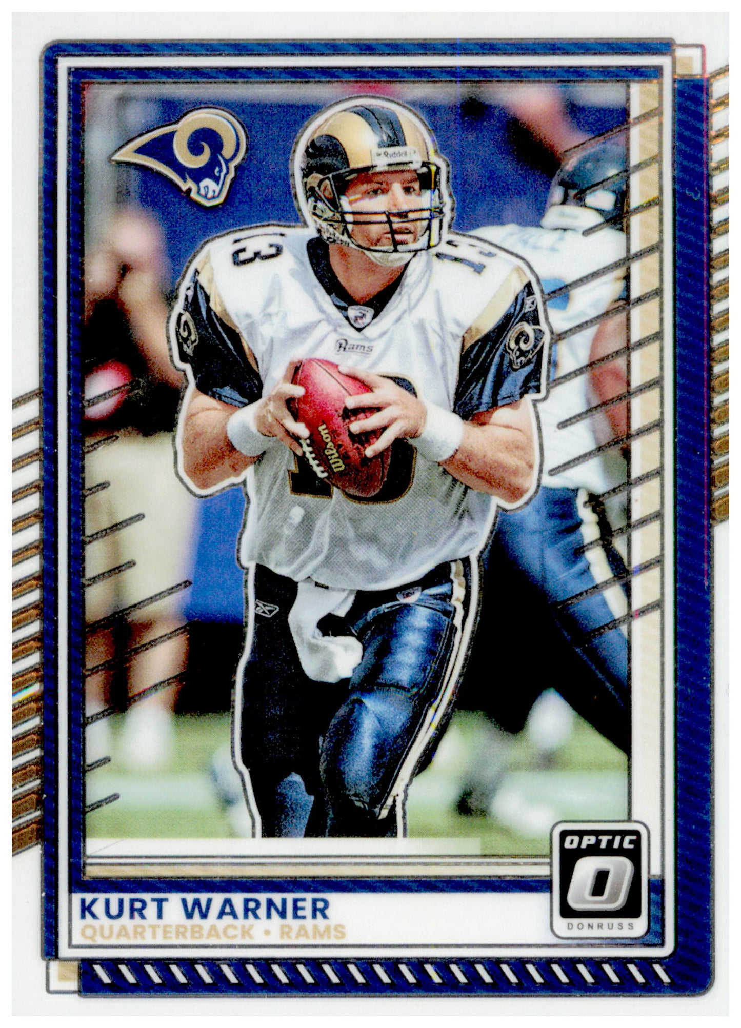 2025 Donruss Optic Kurt Warner Card St. Louis Rams #27