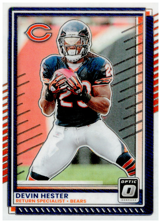 2025 Donruss Optic Devin Hester Card  Chicago Bears #43