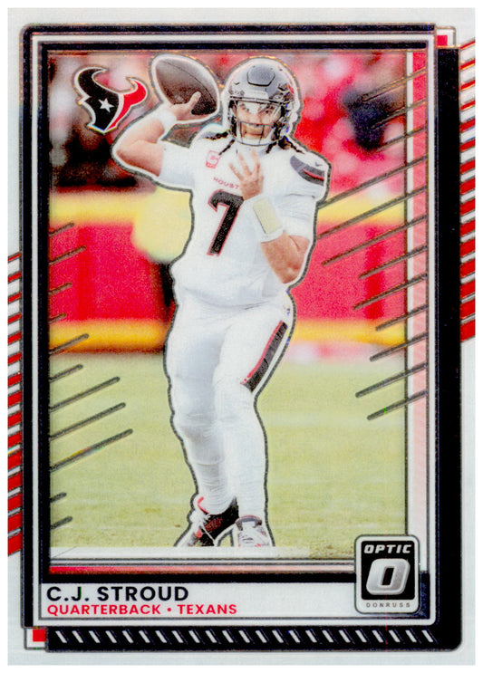 2025 Donruss Optic C.J. Stroud Card Houston Texans #162