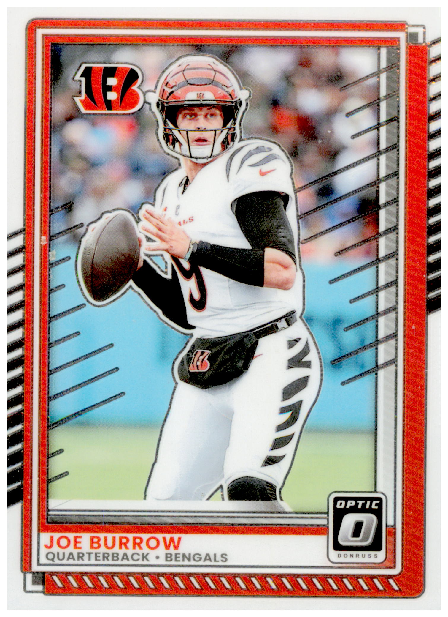 2025 Donruss Optic Joe Burrow Card Cincinnati Bengals #1
