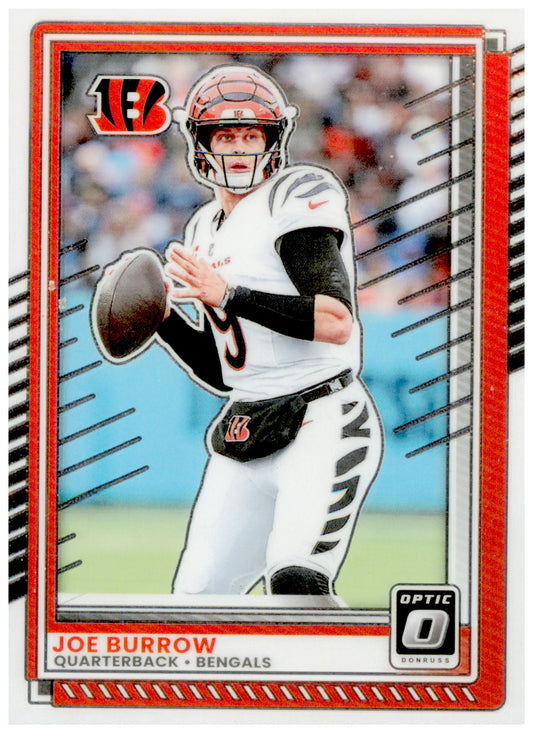 2025 Donruss Optic Joe Burrow Card Cincinnati Bengals #1