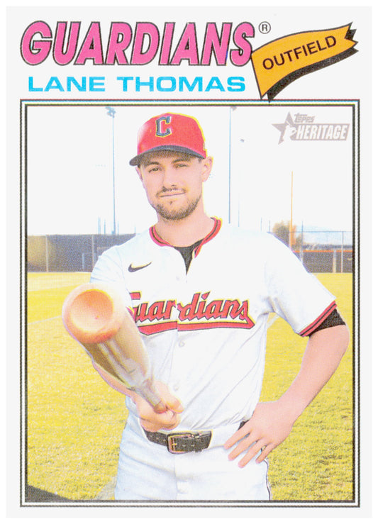 2026 Topps Heritage Lane Thomas Card Cleveland Guardians #285