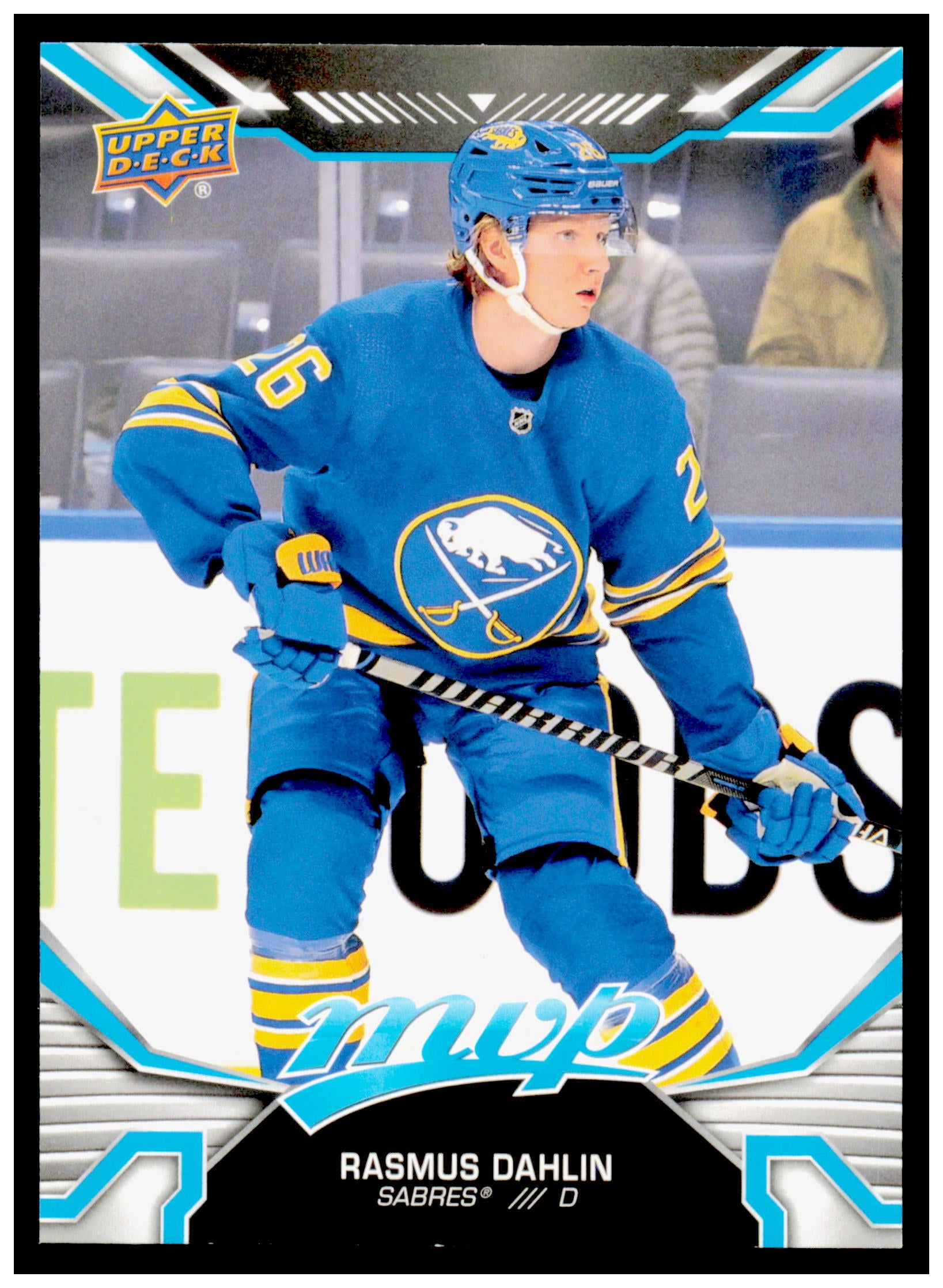 2022-23 Upper Deck MVP Rasmus Dahlin Card Buffalo Sabres #14