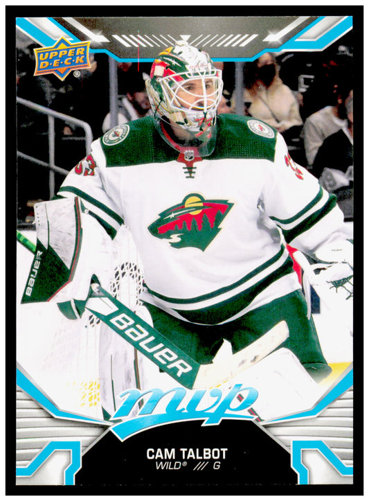 2022-23 Upper Deck MVP Cam Talbot Card Minnesota Wild #98