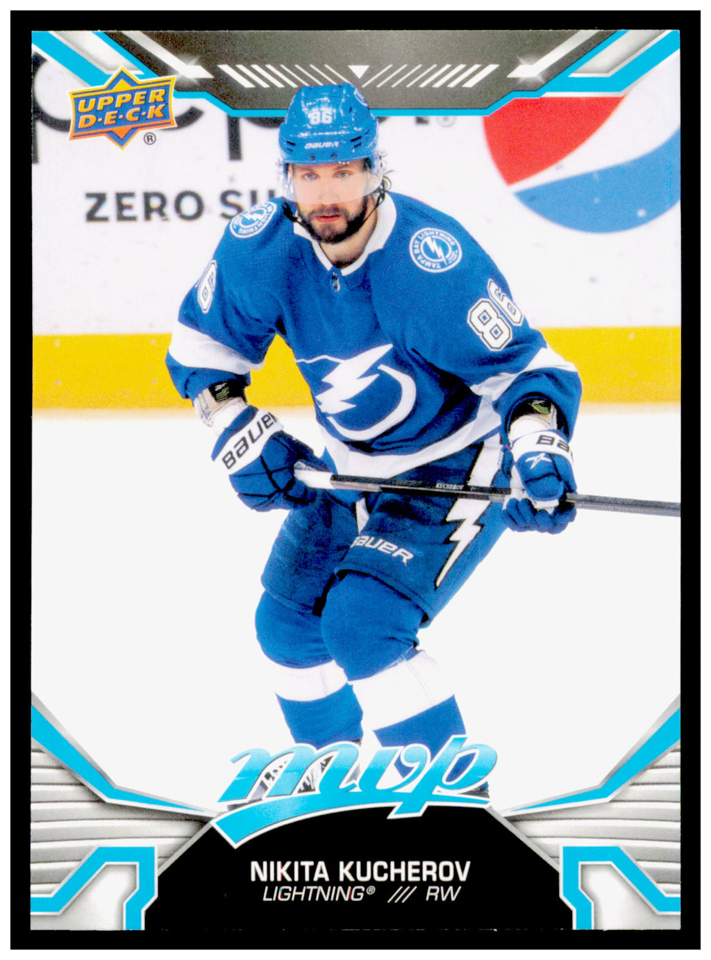 2022-23 Upper Deck MVP Nikita Kucherov Card Tampa Bay Lightning #11