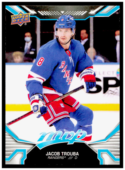 2022-23 Upper Deck MVP Jacob Trouba Card New York Rangers #149