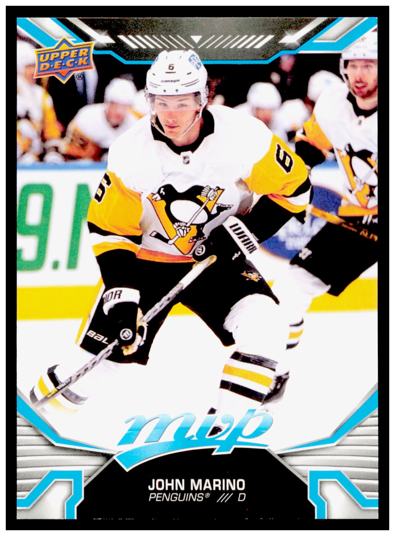 2022-23 Upper Deck MVP John Marino Card Pittsburgh Penguins #102