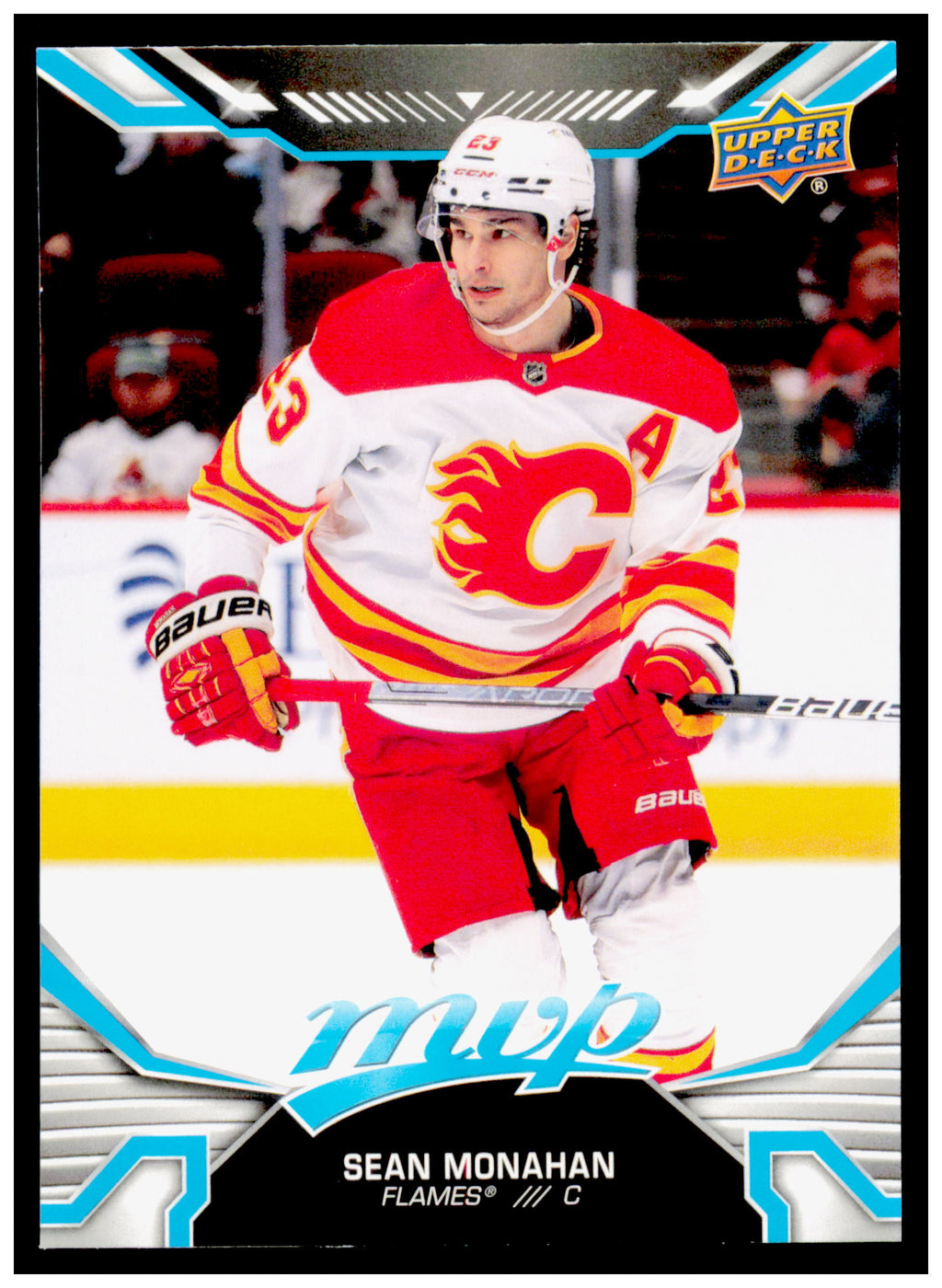 2022-23 Upper Deck MVP Sean Monahan Card Calgary Flames #86