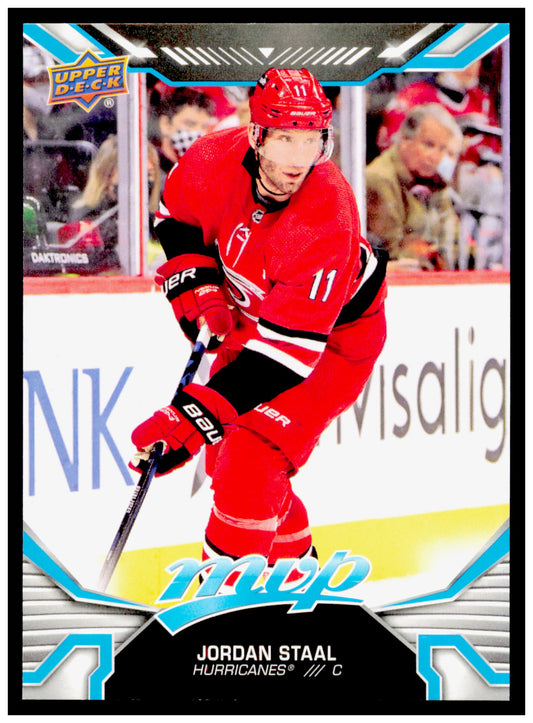 2022-23 Upper Deck MVP Jordan Staal Card Carolina Hurricanes #136