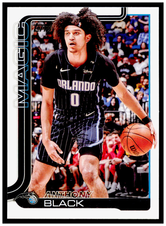 2025-26 Topps Anthony Black Card Orlando Magic #89