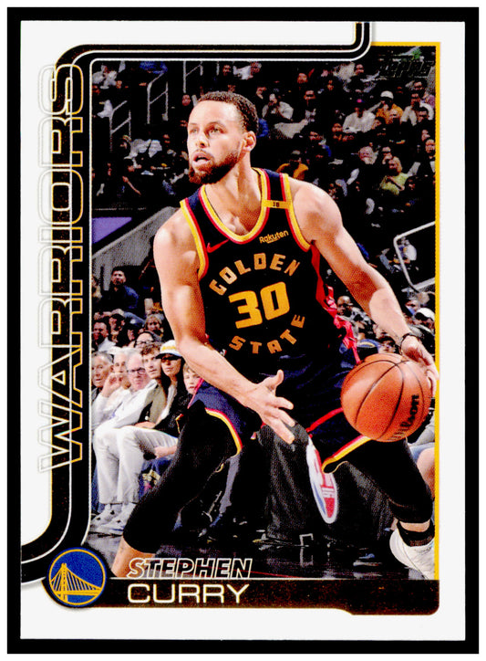 2025-26 Topps Stephen Curry Card Golden State Warriors #135