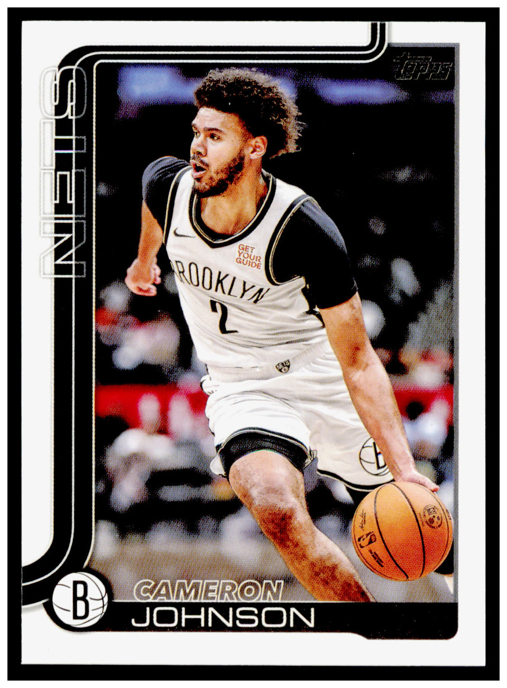 2025-26 Topps Cameron Johnson Card Brooklyn Nets #13