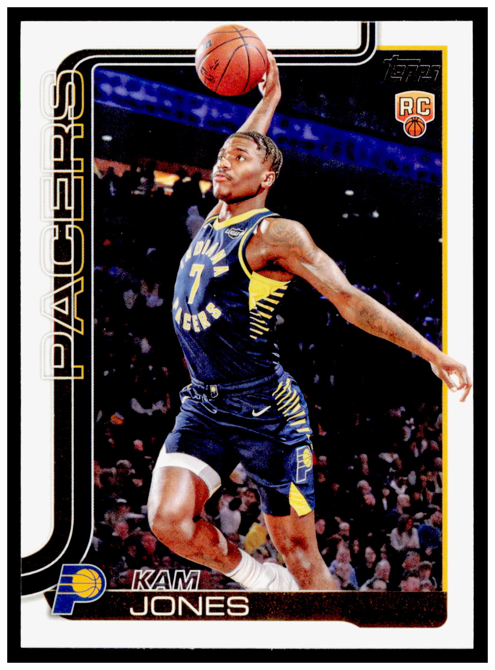 2025-26 Topps Kam Jones Card RC Indiana Pacers #239
