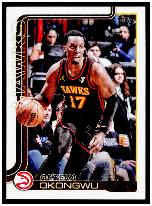 2025-26 Topps Onyeka Okongwu Card Atlanta Hawks #66